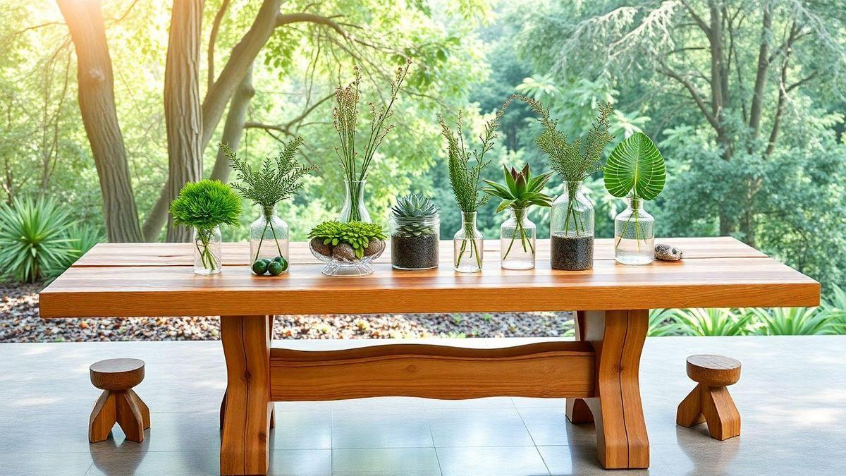decoracao-com-plantas-ideias-com-vasos-pedras-e-suportes-de-madeira